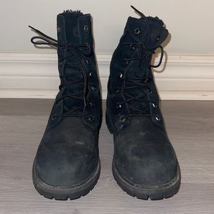 Black Timberland Boots Size 7.5 Women’s